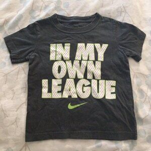 Sz 4 PLAY Gray Nike Tee